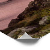 Zonneopslag in de strandbek Armação Poster (Hoek)