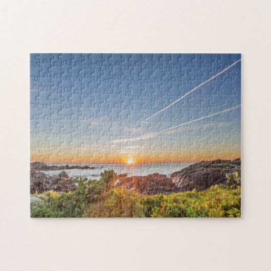 Zonneopslag op de strandloper van Armação Legpuzzel (Horizontaal)