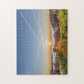 Zonneopslag op de strandloper van Armação Legpuzzel (Verticaal)