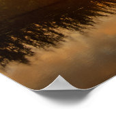 Zonneopstand boven windmolens en een rivier in Ned Poster (Hoek)