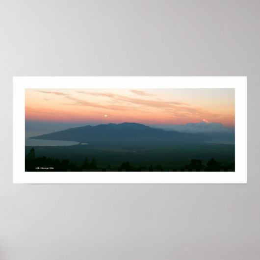 Zonneopstand - Maui Poster (Voorkant)
