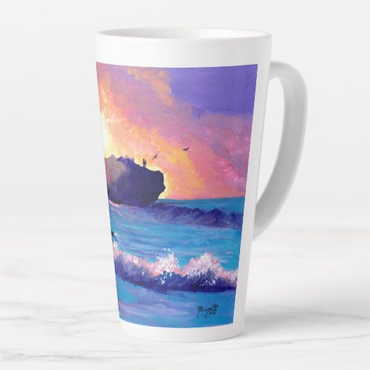 Zonneoptijd bij de Mok van Shipwreck Beach Latte (Rechterhoek)