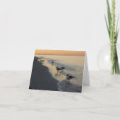 Zonneoptijd bij Sunset Beach Kaart (Voorkant)