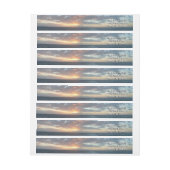 Zonneoptijd bij Zee I pasteien (Vel)