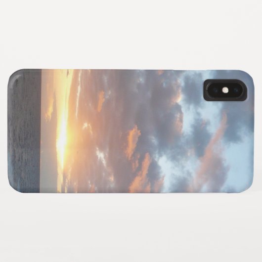 Zonneoptijd bij Zee I pasteien Case-Mate iPhone Case (Achterkant (horizontaal))