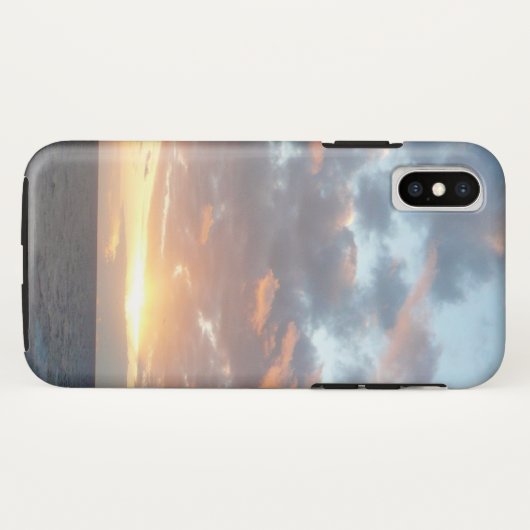 Zonneoptijd bij Zee I pasteien Case-Mate iPhone Case (Achterkant (horizontaal))