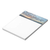 Zonneoptijd bij Zee I pasteien Notitieblok (Linkerzijde)