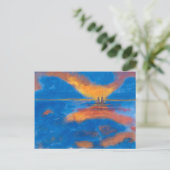 Zonneoptijd in Zee | Emil Nolde | Briefkaart (Staand voorkant)