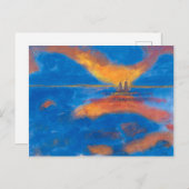 Zonneoptijd in Zee | Emil Nolde | Briefkaart (Voorkant / Achterkant)