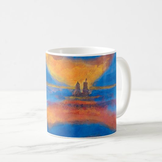 Zonneoptijd in Zee | Emil Nolde | Koffiemok (Voorkant rechts)