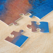 Zonneoptijd in Zee | Emil Nolde | Legpuzzel (Zijkant)