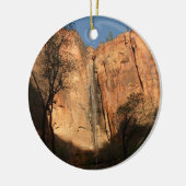 Zonneoptocht op de Riverside Walk Trail bij Zion Keramisch Ornament (Links)