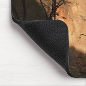 Zonneoptocht op de Riverside Walk Trail bij Zion Muismat (Hoek)