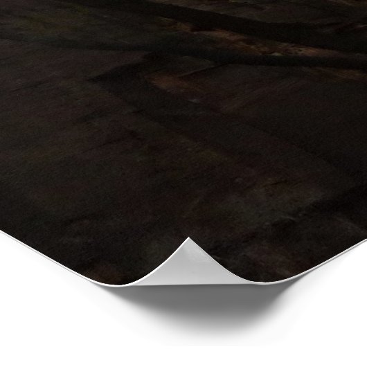 Zonneoptocht op de Riverside Walk Trail bij Zion Poster (Hoek)