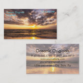 Zonneopulatie boven het Visitekaartje van het Para (Voorkant / Achterkant)