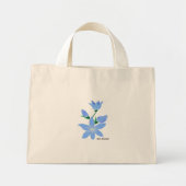zonneorchidee canvas tas (Voorkant)