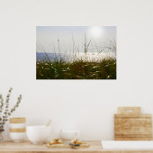 Zonneover Atlantische Oceaan Poster (Keuken)