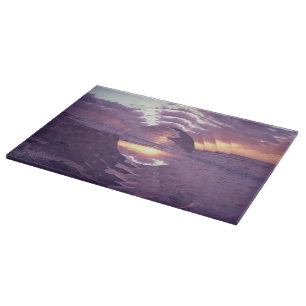 Zonneover Atlantische Oceaan Snijplank