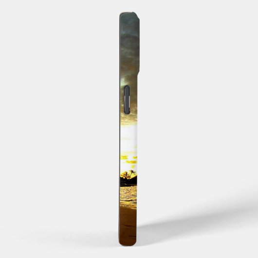 Zonneover op de Malediven Case-Mate iPhone Case (Achterkant / Rechts)