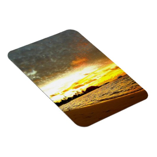 Zonneover op de Malediven Magneet (Rechterzijde)