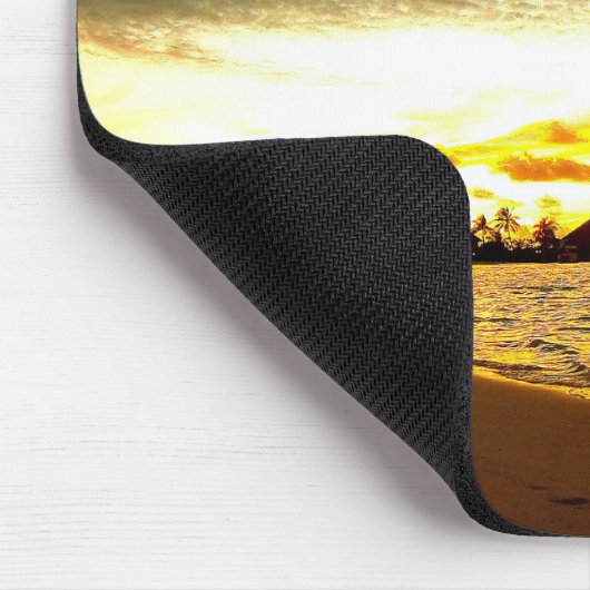 Zonneover op de Malediven Muismat (Hoek)