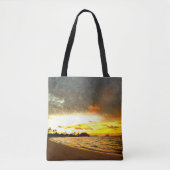 Zonneover op de Malediven Tote Bag (Voorkant)