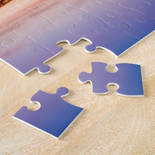 Zonneover Ventura Pier en strand Legpuzzel (Zijkant)