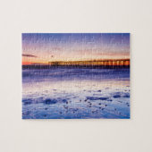 Zonneover Ventura Pier en strand Legpuzzel (Horizontaal)