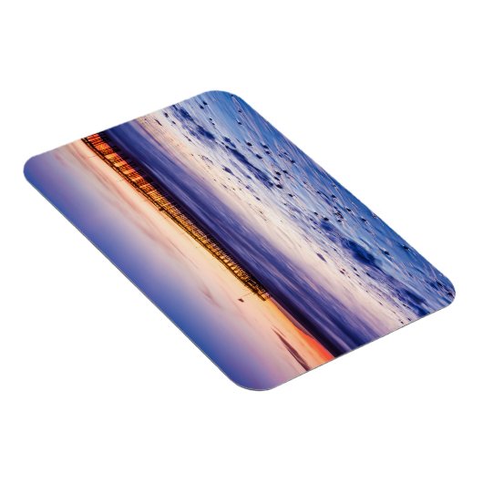 Zonneover Ventura Pier en strand Magneet (Rechterzijde)