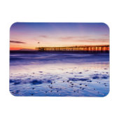 Zonneover Ventura Pier en strand Magneet (Horizontaal)