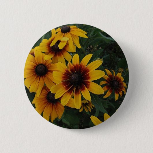 Zonneoverstromingen Ronde Button 5,7 Cm (Voorkant)