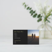 Zonnepaar Visitekaartjes (Staand voorkant)