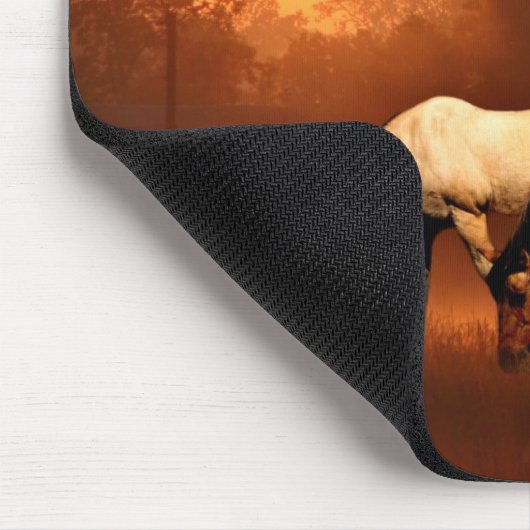 Zonnepaarden Muismat (Hoek)