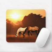 Zonnepaarden Muismat (Met muis)