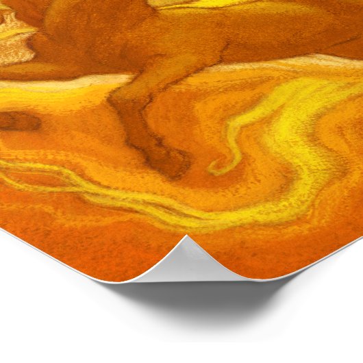 Zonnepaarden Poster (Hoek)