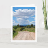 Zonnepad, landschap kaart (Voorkant)