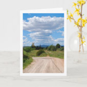 Zonnepad, landschap kaart (Gele Bloem)