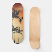 Zonnepalm Beach Summer Persoonlijk Skateboard (Voorkant)