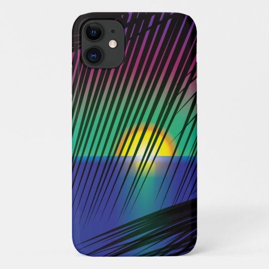 Zonnepalm iPhone/iPad-draagtas Case-Mate iPhone Case (Achterkant)