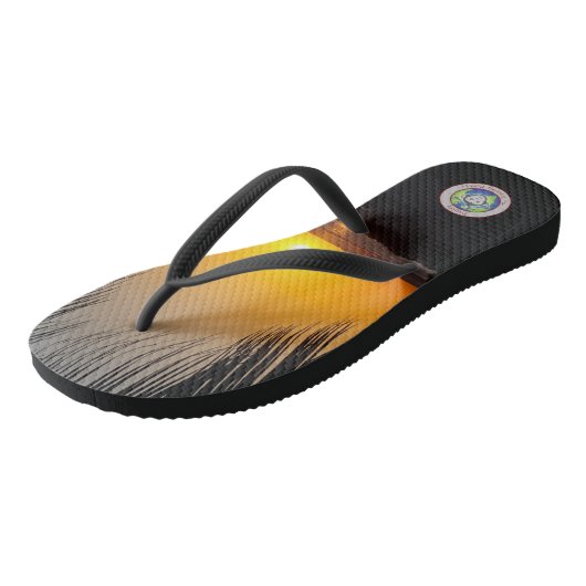 Zonnepalm Teenslippers (Schuin)