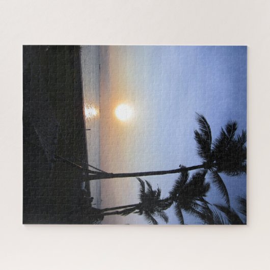 zonnepalmen legpuzzel (Horizontaal)