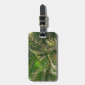 Zonnepalmhulzen Tropisch Bagagelabel (Voorkant verticaal)
