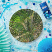 Zonnepalmhulzen Tropisch Papieren Bordje (Feest)