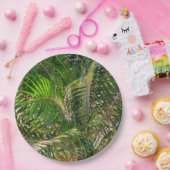 Zonnepalmhulzen Tropisch Papieren Bordje (Feest)