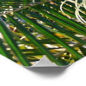 Zonnepalmhulzen Tropisch Poster (Hoek)