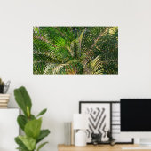 Zonnepalmhulzen Tropisch Poster (Thuiskantoor)