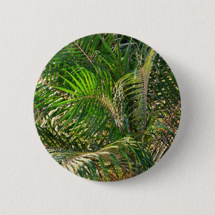 Zonnepalmhulzen Tropisch Ronde Button 5,7 Cm