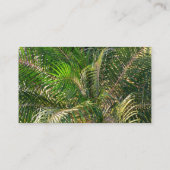 Zonnepalmhulzen Tropisch Visitekaartje (Achterkant)