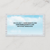 Zonnepaneel Dak | Lucht en Zon Visitekaartje (Achterkant)