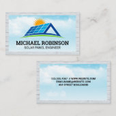 Zonnepaneel Dak | Lucht en Zon Visitekaartje (Voorkant / Achterkant)